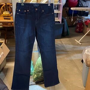 Lucky Brand Women's Dark Blue Straight Leg Jeans
